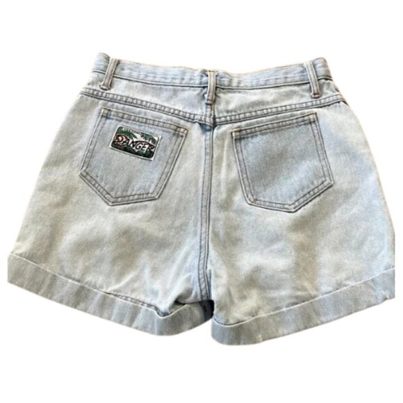 Women's Blue Jean High Rise Shorts 9-10 - Picture 1 of 7